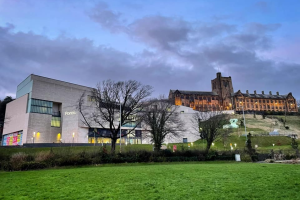 Main Arts Building and Pontio