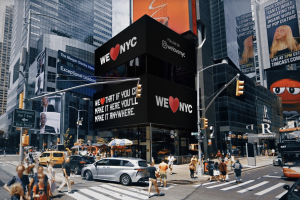 Viewof Times Square New York