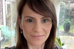 Sara Parry smiling to camera
