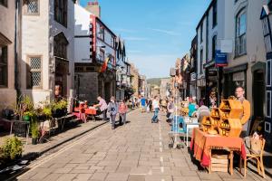  A view up Conwy High Street