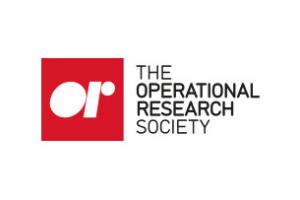 The Operational Research Society Logo in red and white