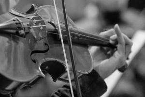 Picture of someone playing the violin