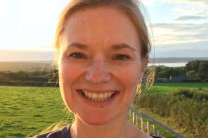 Nicola Kirby smiling to camera