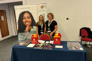 lisa and sioned at conference
