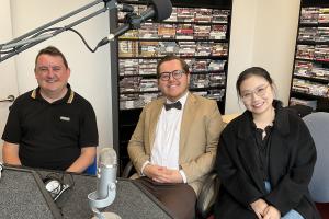 Darren Morely (Business Link Manager) is joined by former Bangor University Graduate Brandon Ristow-Wilson (BIC Innovation Ltd) and Dr Junyu Zhou (Lecturer in Management, Bangor Business School) to record the latest Penny for your Thoughts podcast  