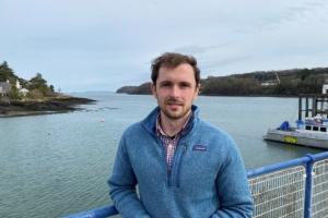 A headshot of Dr Iestyn Woolway