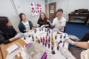 tie-dye workshop