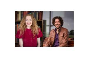 Photo pf Kate Williams & Greg Jenner.