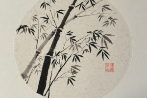 Bamboo paining