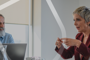 Group of professionals in a meeting