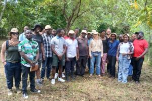 A group on the Uganda Study Tour in 2025