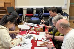 Rubbing art workshop1