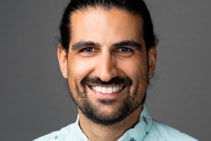 Albert Ventayol smiling to camera