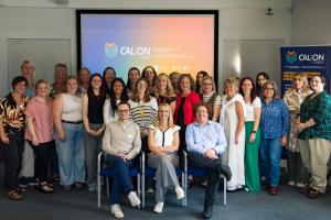 CAL:ON Cymru team photograph