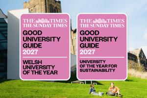 Bangor University - Welsh University of the Year - Sustainable University of the Year - Times / Sunday Times