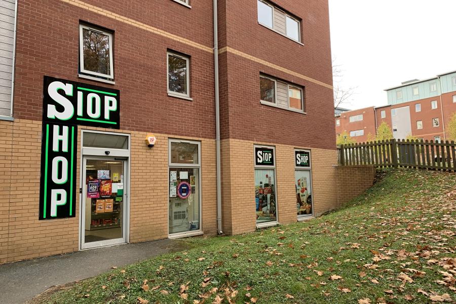 Shop at Ffriddoedd Student Village 