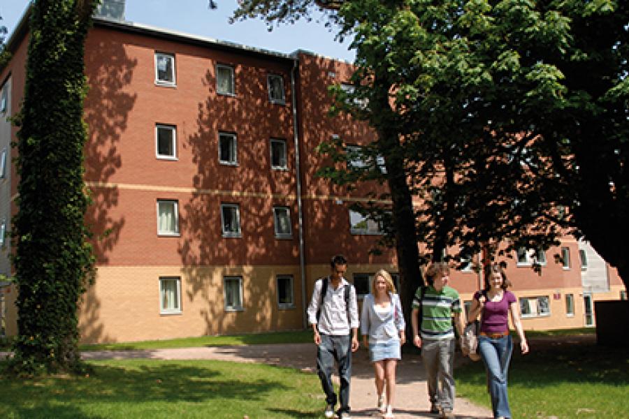 Gwynant Halls of Residence at Ffriddoedd Student Village