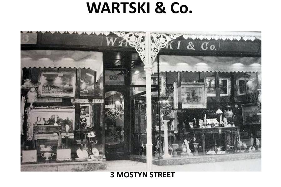 The Wartski Stores shopfront