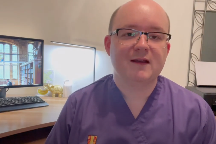Mental Health Nursing student, Daniel