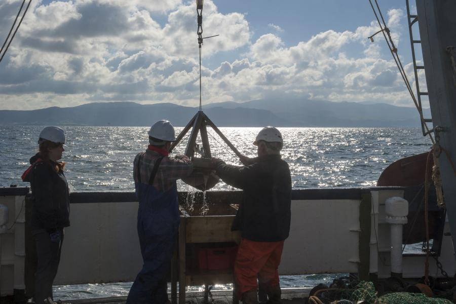 work on board a ship at sea