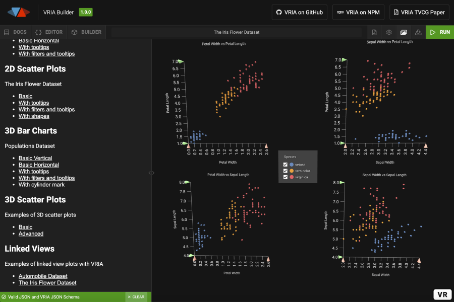 Image of the VRIA Builder