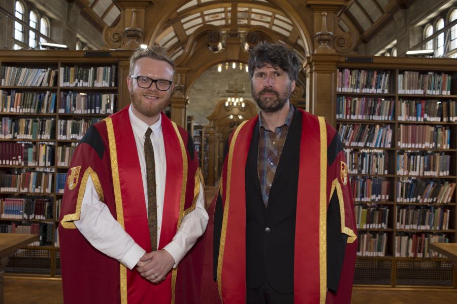 Cymrodorion er Anrhydedd - Huw Stephens a Gruff Rhys