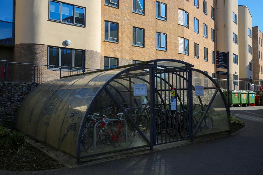 St Mary's bike storage