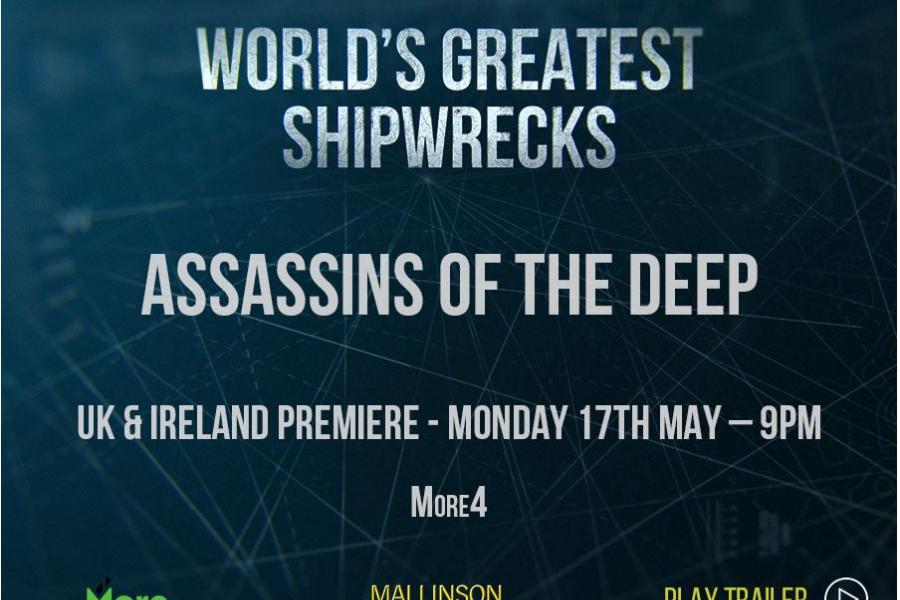 writing  World'r Greatest Sipwrecks Assassins of the Deep