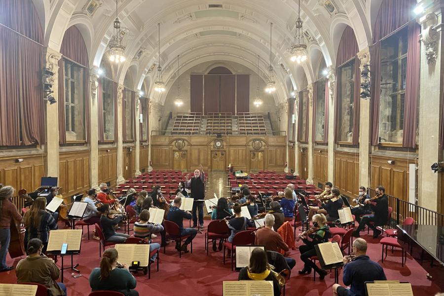Bangor University Symphony Orchestra and Chorus in PJ Hall