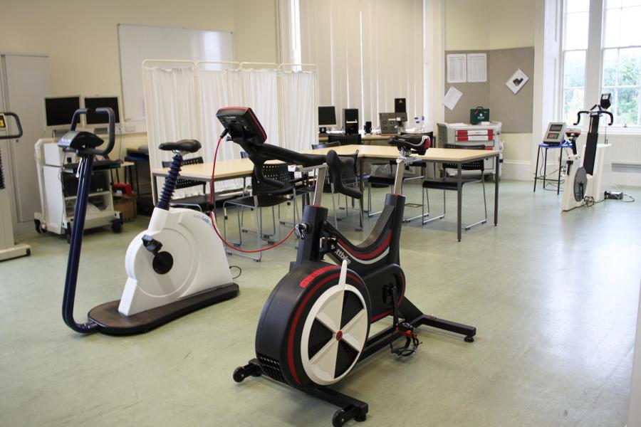 Bikes at the Sport, Health and Excercise Science bikes lab