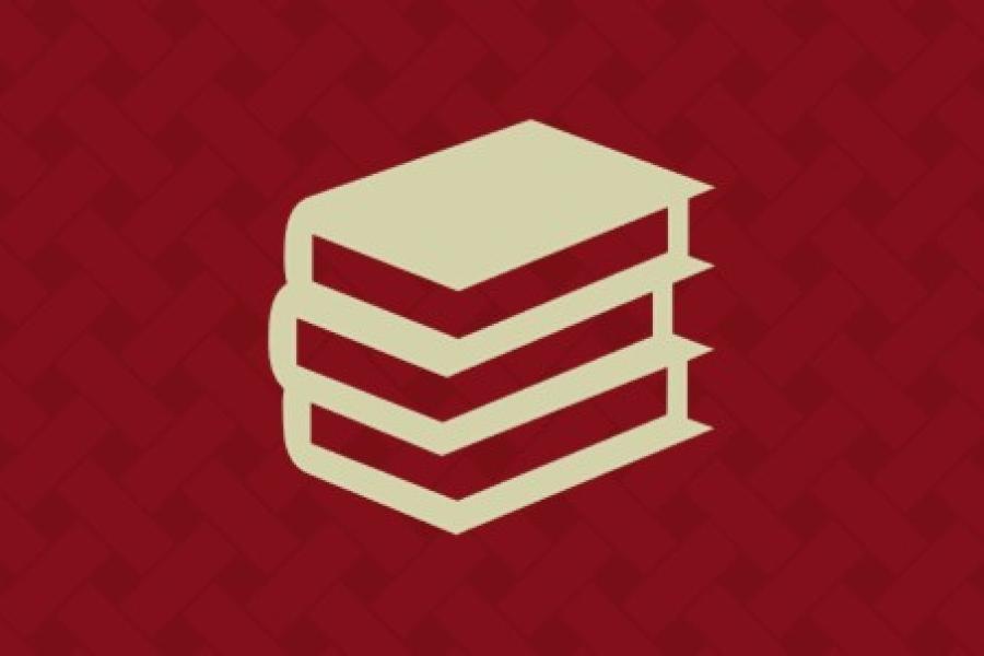 Pictogram of a stack of books