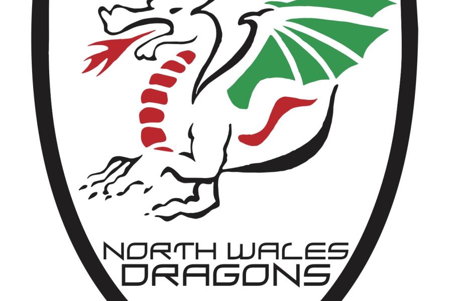 North Wales Dragons Football crest logo