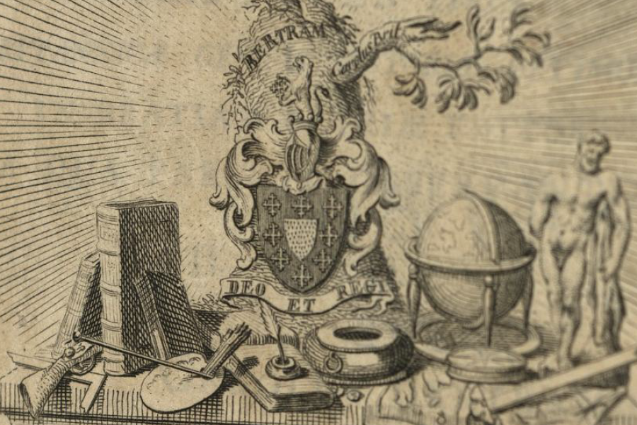 Image from Gildas' Britannicarum Gentium Historiae Antiquae found in Bangor University's Special Collections