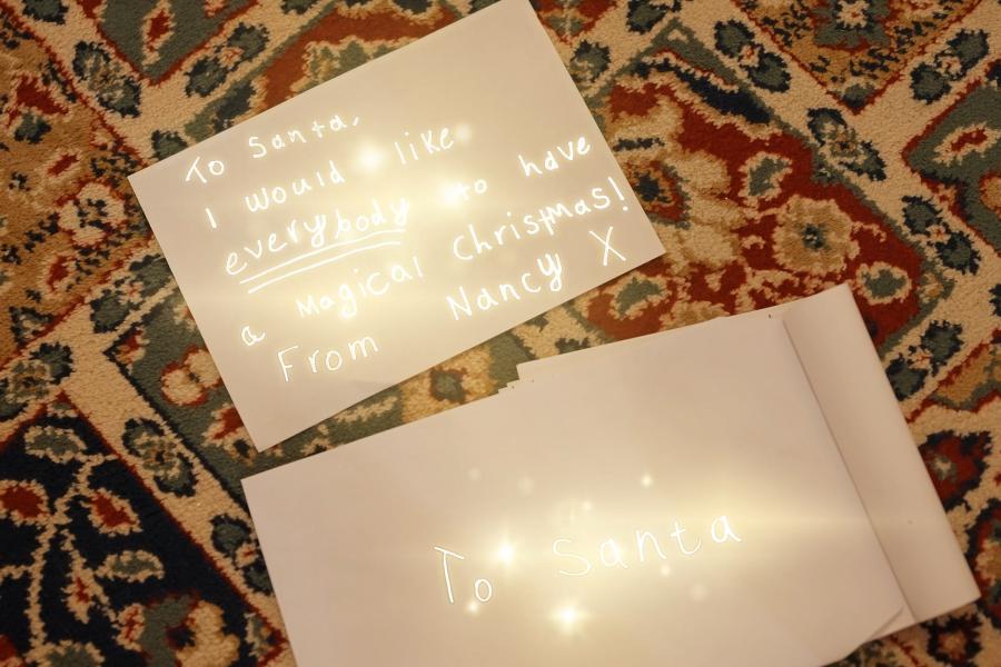Sparkling Letter to Father Christmas 