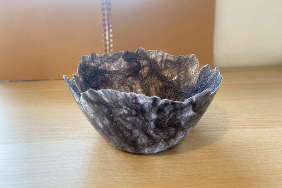 Image of a resin bowl