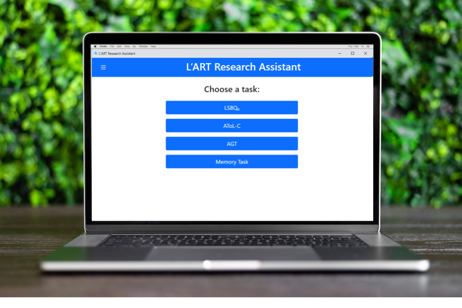 L'ART Research Assistant app