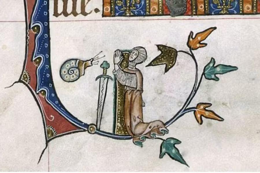 Medieval manuscript illumination