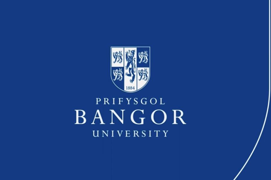 Bangor University logo and text