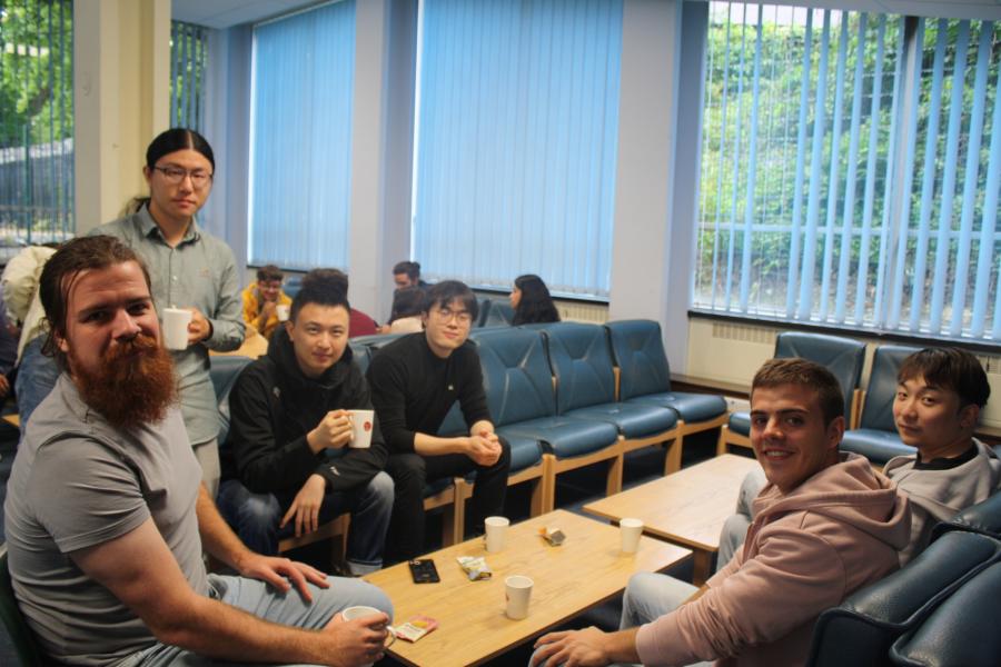 group of students smiling