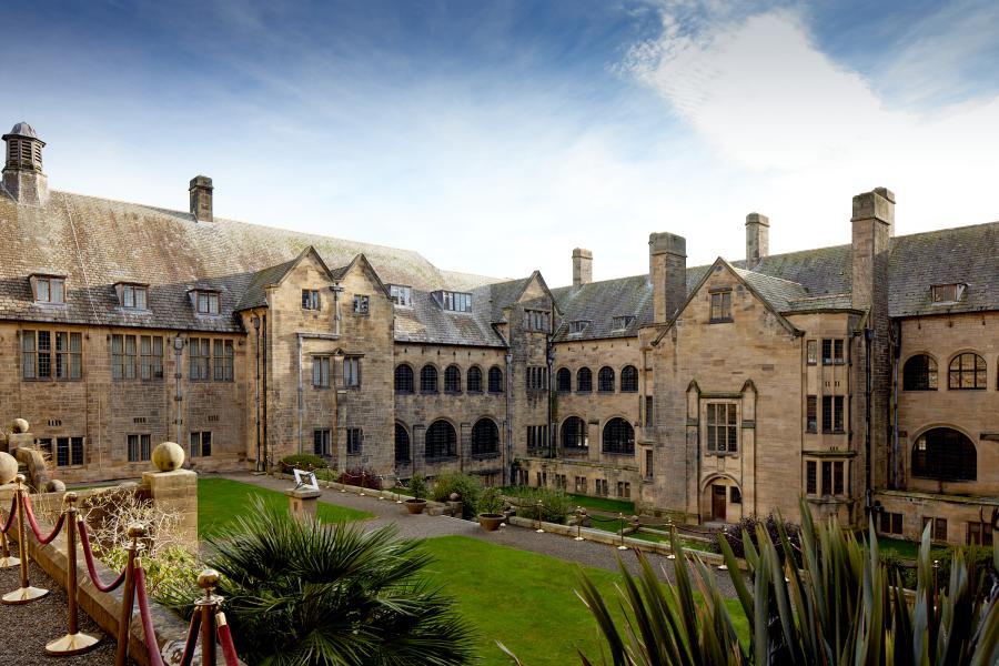 Bangor University's Inner Quad buildings