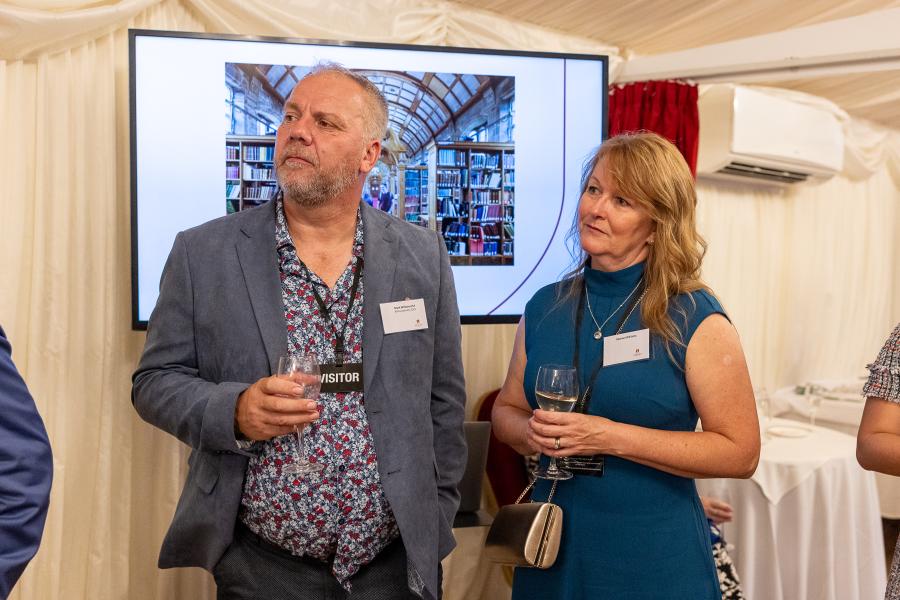 Cyn-fyfyrwyr yn Nhy'r Arglwyddi / Alumni at the House of Lords