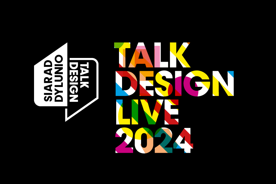 Poster advertising the Talk Design Live 2024 Event 