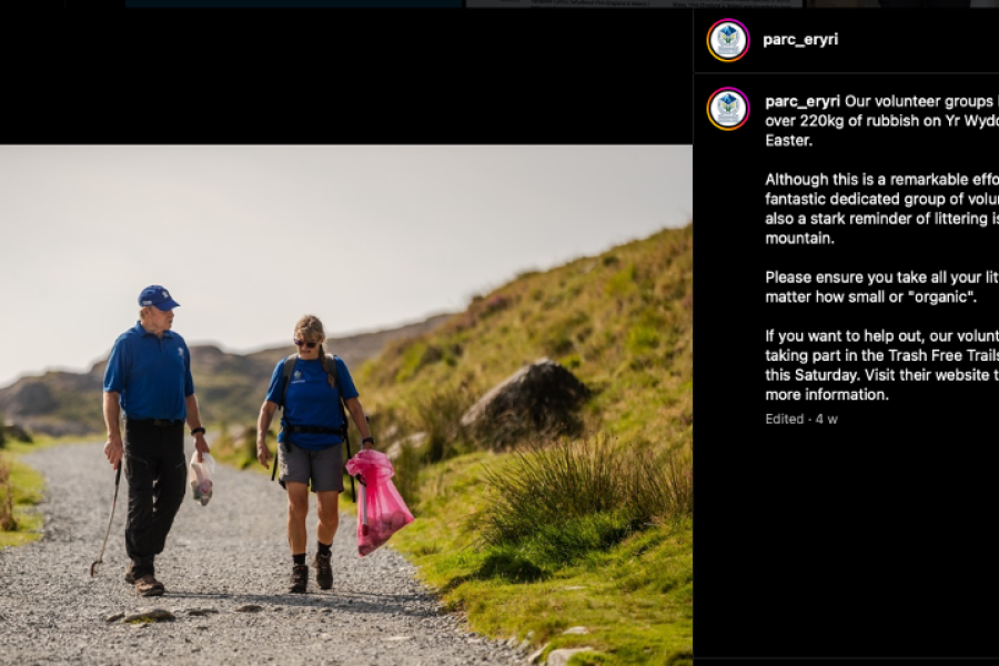 Screenshot of second instagram post
