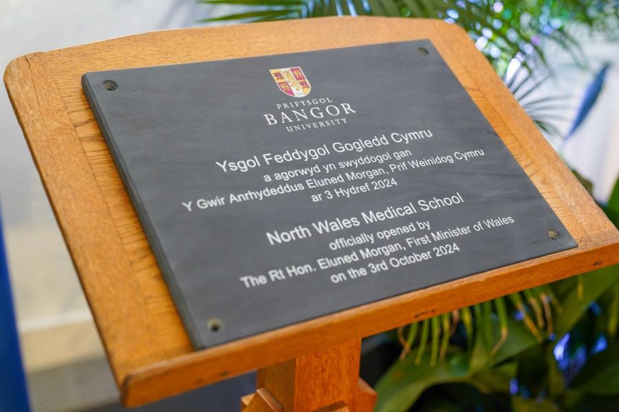 Slate commemorative plaque