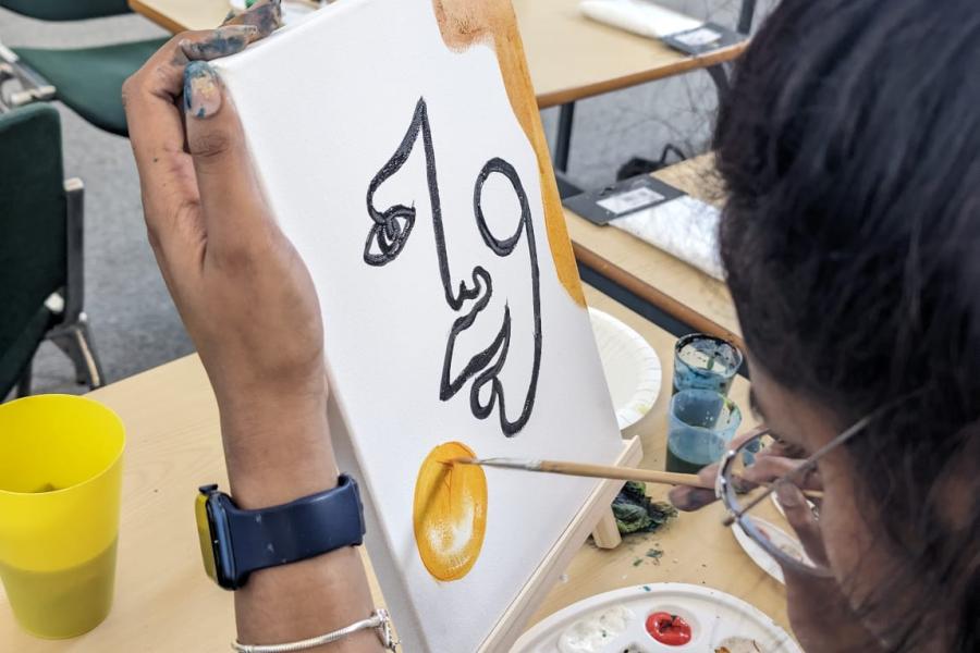 Painting and relaxation
