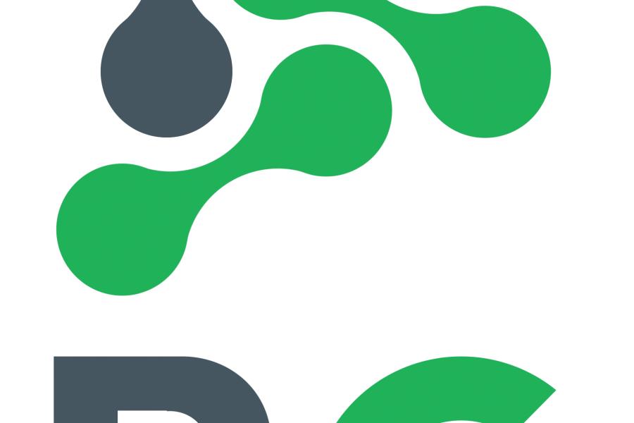 Biocomposites Centre logo in green and grey