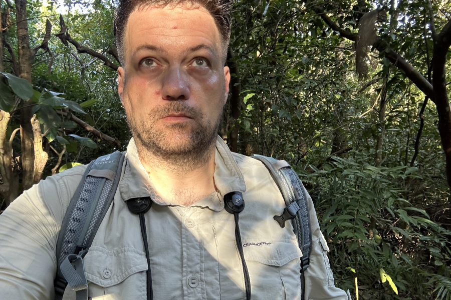 Dr Alexander Georgiev on fieldwork