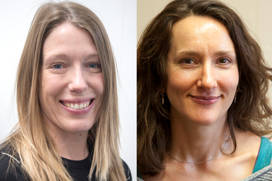 Dr Laura Grange a Dr Sarah Zylinski