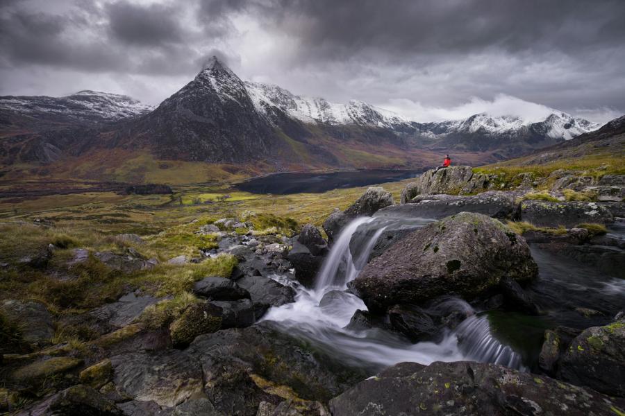 A moody morning at Llyn Ogwen, Snowdonia
