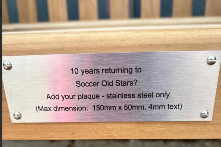 alumni bench